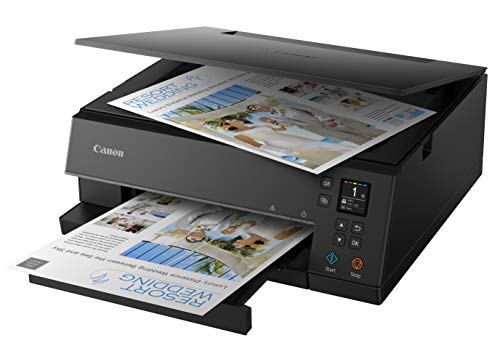 Canon Pixma TS6320 Wireless All-In-One Photo Printer with Copier, Scanner and Mobile Printing, Black, Amazon Dash Replenishment