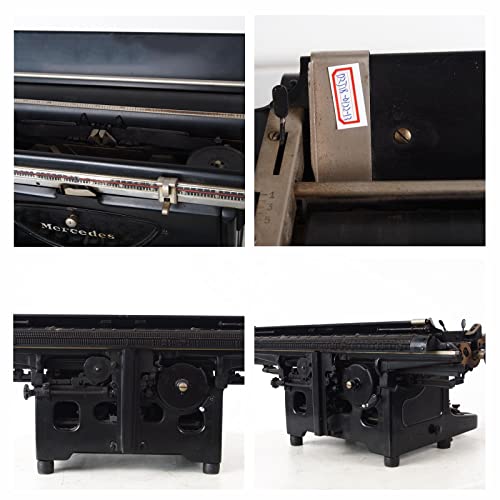 Amdsoc Mechanical English Typewriter - Antique 1940s Germany - Ribbon Included - 62x32x35CM