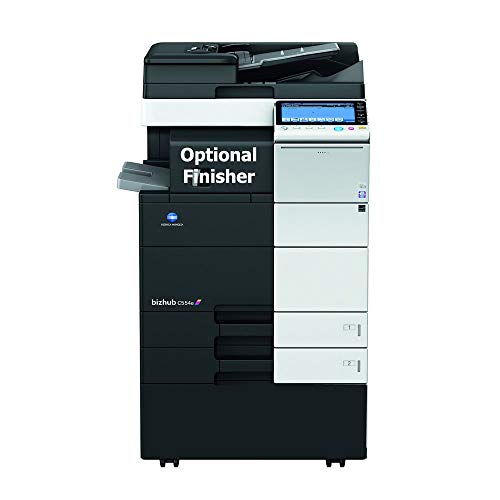 Konica Minolta BizHub C554e Color Multifunction Copier - 55ppm, Tabloid, Copy, Print, Scan, DADF, Duplex, 2 Trays and Large Capacity Tray (Renewed)