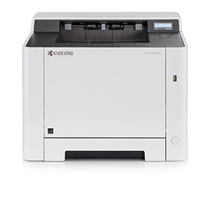 Kyocera 1102RD2US0 ECOSYS P5021cdw Color Network Printer, Output Speed Of Up To 22 PPM, 300 Sheet Paper Capacity, 150 Sheet Output Tray Capacity - USB, Wireless and Wired Network Interfaces