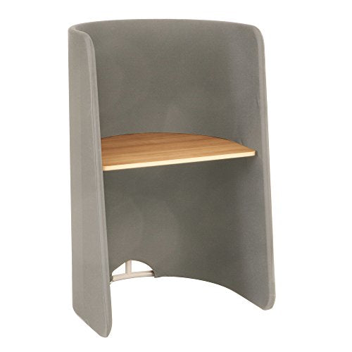 Safco Roam Personal Workstation, Dark Gray