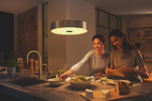 Philips Hue White Ambiance Dimmable LED Smart Suspension Light (Requires Hue Hub, Works with Alex, Apple HomeKit, and Google Assistant)
