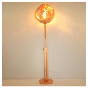 BNZCZY Nordic Lava Floor Lamp, PVC Transparent Lampshade, 57in, Indoor Lighting