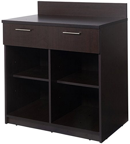 Breaktime 1 Piece Group Model 2089 Break Room Lunch Room Cabinet"Ready-To-Install/Ready-To-Use", Color Espresso