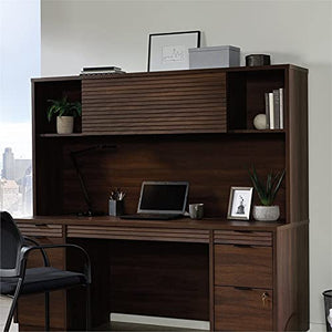 Home Square 3-Piece Set: Executive Desk Hutch & 2-Drawer Lateral File Cabinet