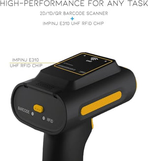 BARCODE-USA Chainway SR160 RFID Scanner with Impinj E310 UHF RFID Reader, 2D/1D/QR Code Barcode Reader, Multi-Mode Scanner