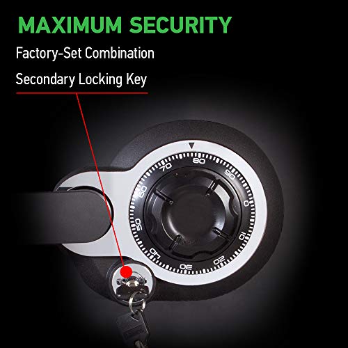 SentrySafe SFW123DSB Fireproof Safe and Waterproof Safe with Dial Combination 1.23 Cubic Feet Gray