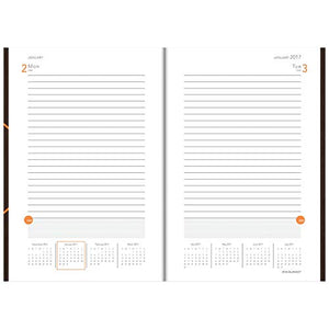 AT-A-GLANCE Planning Notebook 2017, One Day Per Page, 6 x 9", Plan.Write.Remember (70-6201-30)