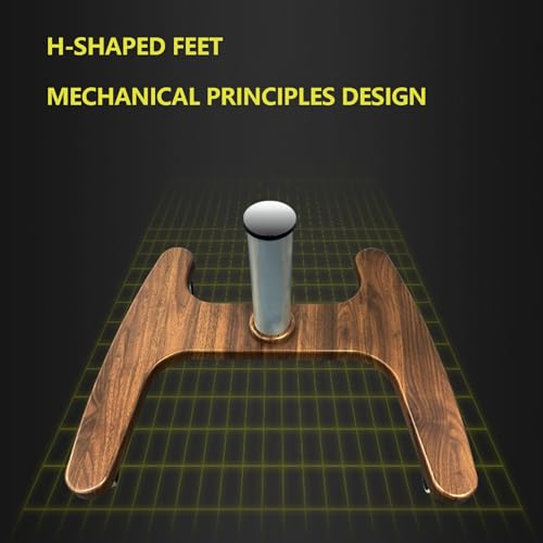 HGTRH Mobile Laptop Stand Desk Rolling Cart with Adjustable Height and Tilting Top