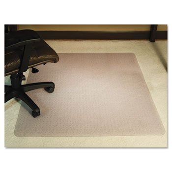 ES Robbins 124377 46x60 Rectangle Chair Mat Performance Series AnchorBar for Carpet up to 1-Inch