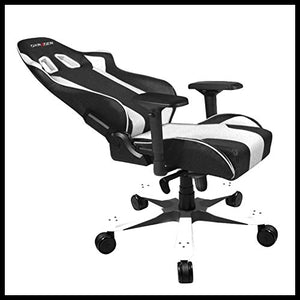 DXRacer OH/KS06/NW Ergonomic, Computer Chair for Gaming, Executive or Home Office King Series White / Black