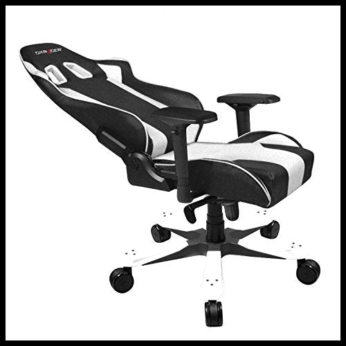 DXRacer OH/KS06/NW Ergonomic, Computer Chair for Gaming, Executive or Home Office King Series White / Black