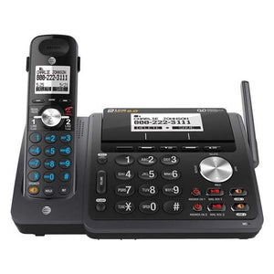 AT&T TL88102BK 2-line answering System with 6 Handsets (TL88002BK) Black