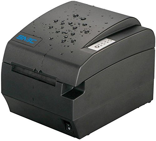 SNBC 132075 Model BTP-R580II Thermal Receipt Printer with Serial and USB Interfaces, Print Speed Up to 230mm per Second, Resolution 203 DPI x 203 DPI, Paper Thickness 0.06mm ~ 0.145mm