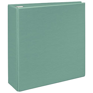 Avery Heavy-Duty View Binder with 4 inch One Touch EZD Rings, Sea Foam Green, 1 Binder (79347)