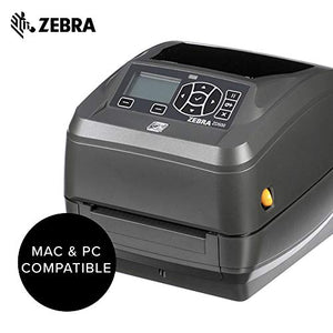 Zebra ZD620t Thermal Transfer Desktop Printer 203 dpi Print Width 4 in Ethernet Serial USB ZD62042-T01F00EZ