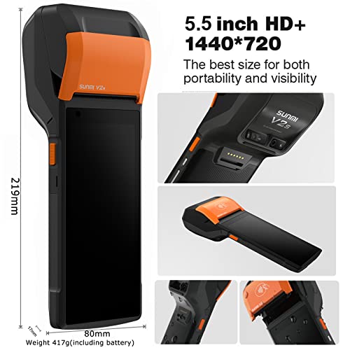 Upgrade 58mm Thermal Printer POS Receipt Printer with Android 11 OS SUNMI-V2s