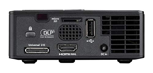 Optoma ML750 WXGA 700 Lumen 3D Ready Portable DLP LED Projector with MHL Enabled HDMI Port (Renewed)