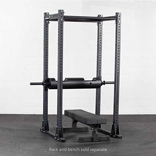 Titan Fitness 8 inch Rackable Strongman Log Bar Powerlifting Log Press Home Weightlifting