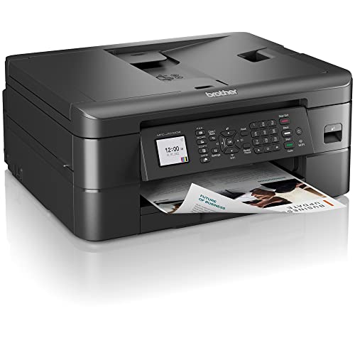Brother MFC-J1010DW Wireless Color Inkjet All-in-One Printer with Mobile Device and Duplex Printing