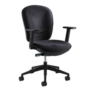 Safco Products 7205BL Rae Ergonomic Task Chair, Black