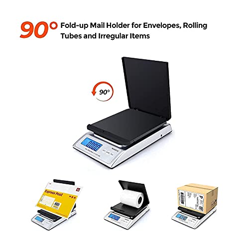 MUNBYN Pink Label Printer with Shipping Scale, Label Holder,Stack of Thermal Labels