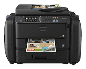 Epson WorkForce Pro WF-R4640 EcoTank Wireless Color All-in-One Supertank Printer with Scanner, Copier, Fax, Ethernet, Wi-Fi, Wi-Fi Direct, Tablet and Smartphone (iPad, iPhone, Android) Printing, Low-Cost Replacement Ink Packs, Amazon Dash Replenishment En