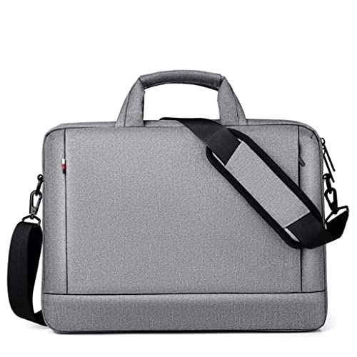QWZYP Waterproof Laptop Bag Case Notebook Bag Computer Shoulder Handbag Briefcase Bag (Color : Gray, Size : 13 Inch)