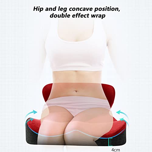LSTQPK Memory Foam Office Chair Cushion for Back and Butt Pain Relief - Green, Size 161