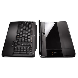Alto Notebook Stand with Wireless Keyboard. Holds notebooks up to 15.4"