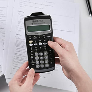 None 12 Plastic Financial Calculator - School Office Supplies