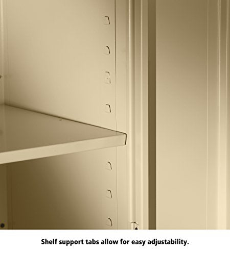 Tennsco TNN7214PY Combination Wardrobe/Storage Cabinet