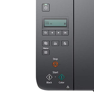 Canon G2260 All-in-One Wired Supertank (MegaTank) Printer | Copier | Scanner| USB Connectivity, Black, one Size (4466C002)