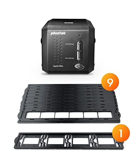 Plustek OpticFilm 8200i SE Film & Slide Scanner Converter + 35mm Negative Film Stripe Kit x 4