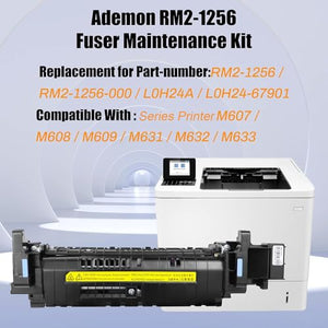 Ademon RM2-1256 Fuser Maintenance Kit for M607/M608/M609/M631/M632/M633 Series Printers - Replacement Fusing L0H24A L0H24-67901 (110V)