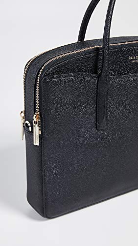 Kate Spade New York Margaux Double Zip Laptop Bag, Black, One Size
