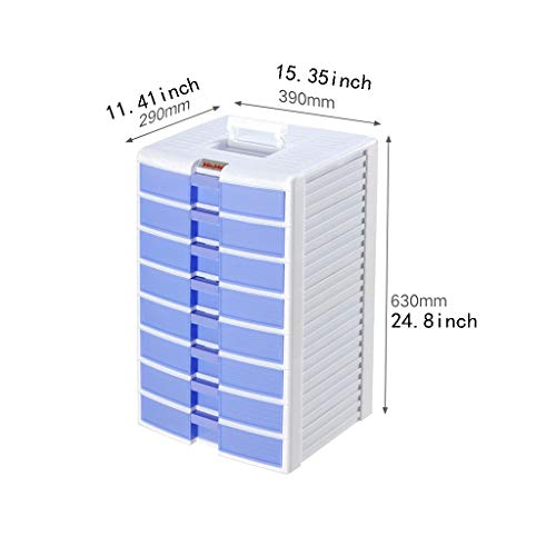 QSJY File Cabinets A4 Plastic File Drawer Expanding Organizer - 15.35×11.41×24.8inch