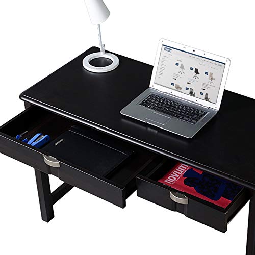 Techni Mobili Modern Writing Desk with Storage, 28.8" x 21" x 47.3", Espresso