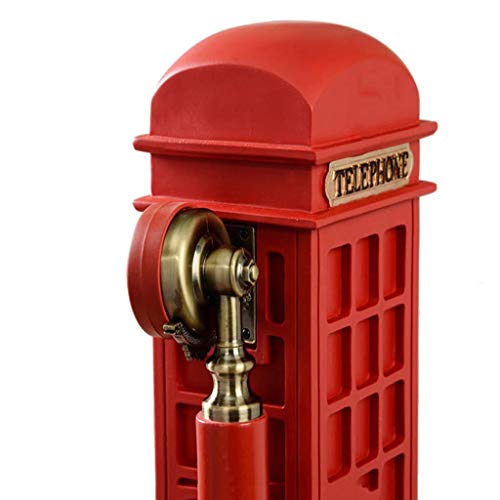 GagalU Retro Phone Booth Antique Fixed Telephone