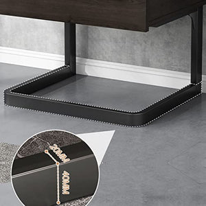 BinOxy Bedside Table with Storage Shelf (Color: 1, Size: 50x40x45cm)
