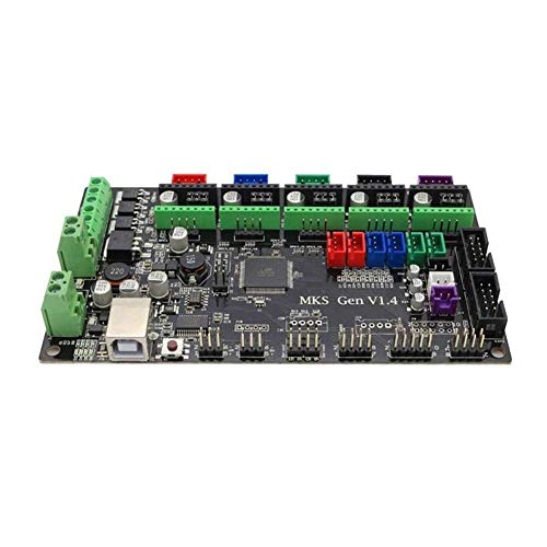 LHHZAL GEN V1.4 Integrated Controller Mainboard + 5pcs TMC2208 V1.0 Stepper Motor Driver CompatibleMega2560 R3/ Ramps1.4 for 3D Printer Printer Accessories