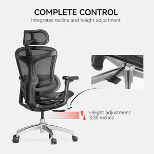 SIHOO Doro C300 Ergonomic Office Chair with 3D Armrests & Lumbar Support