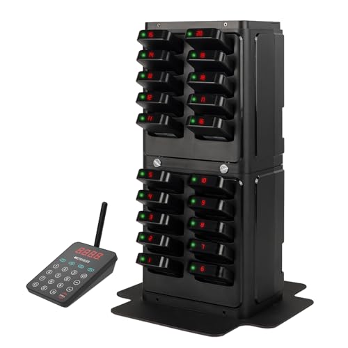 Retekess TD177 Restaurant Buzzer System with 20 Pagers