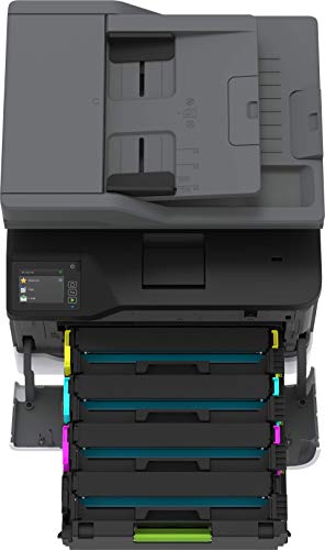 Lexmark MC3426i Color Laser Multifunction Wireless Printer with Print, Copy, Scan and Cloud Fax Capabilities, Plus Full-Spectrum Security and Print Speed up to 26ppm (40N9650), White, Small