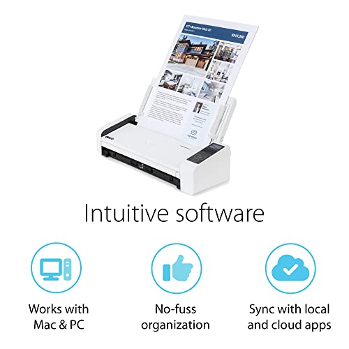 Doxie Pro DX400 - Wired Duplex Document Scanner for Windows and Mac