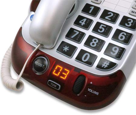 Clarity Alto Digital Extra Loud Big Button Speakerphone- Packs (4 Pack)