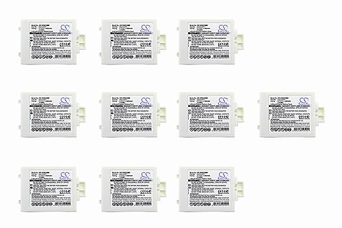 XSPLENDOR (10 Pack) XSP Battery for VOCERA B3000E, B3000N Communications Badge