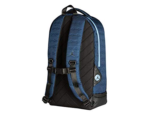 Nike Air Jordan Retro 13 Backpack Laptop Storage Shoe Pocket Bag (Navy Blue)