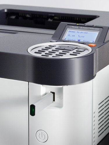 Kyocera 1102MS2US0 Model ECOSYS FS-2100DN A4 Black & White Laser Printer, 42 Pages per Minute, 2600 Sheet Maximum Paper Capacity, Resolution 1200 x 1200 dpi, First Print Out Time 9 Seconds or Less