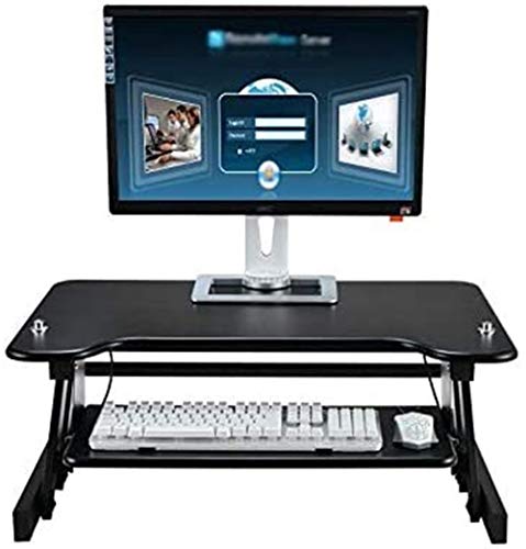 WYKDL Ergonomic Standing Desk Converter - Black